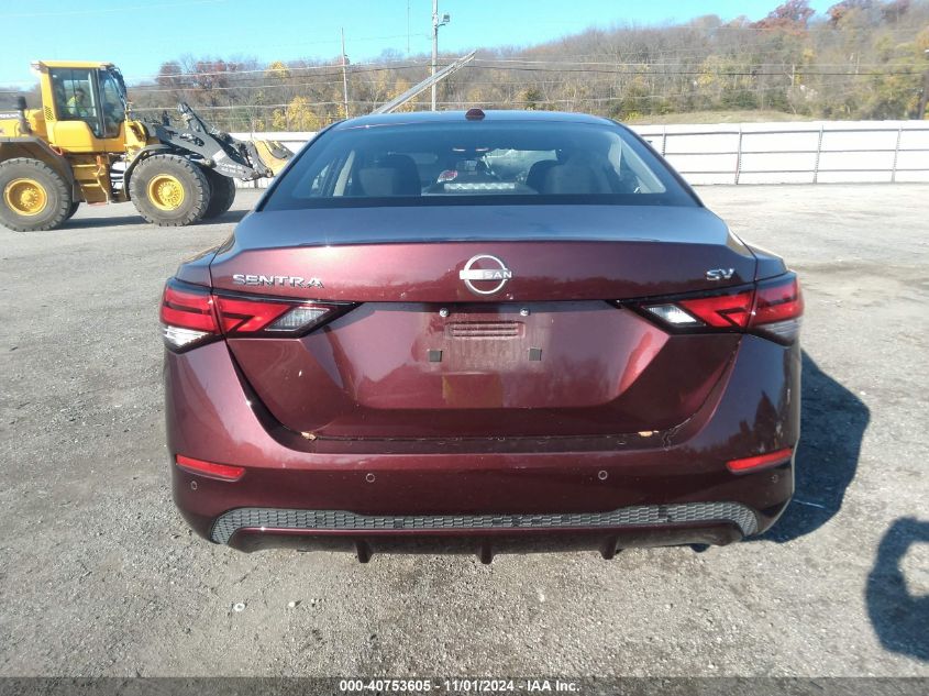 2024 Nissan Sentra Sv Xtronic Cvt VIN: 3N1AB8CV5RY275597 Lot: 40753605