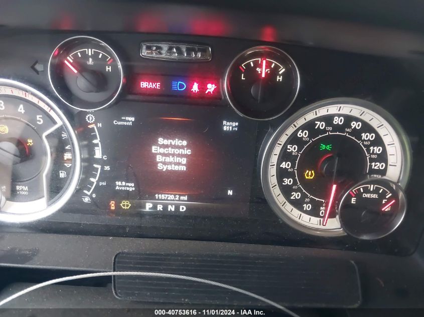 2018 RAM 2500 VIN: 3C6UR5DLXJG289532