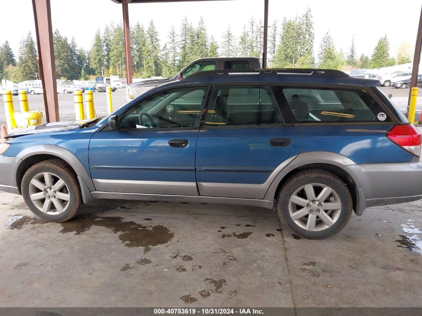 2008 Subaru Outback 2.5I/2.5I L.l. Bean Edition VIN: 4S4BP61C687364888 Lot: 40753619