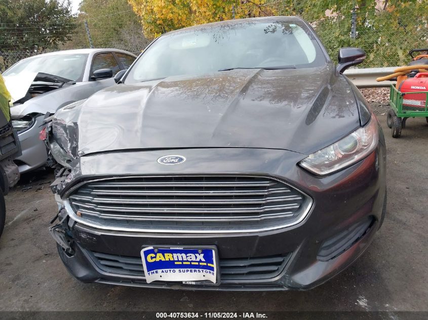 2016 Ford Fusion Se VIN: 1FA6P0H7XG5132256 Lot: 40753634