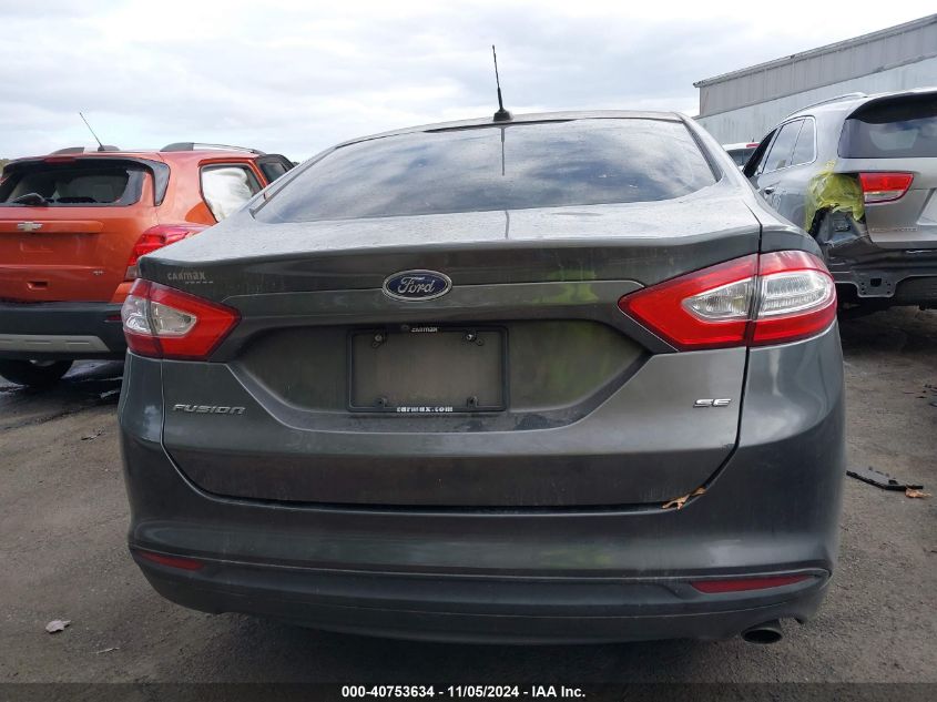 2016 FORD FUSION SE - 1FA6P0H7XG5132256