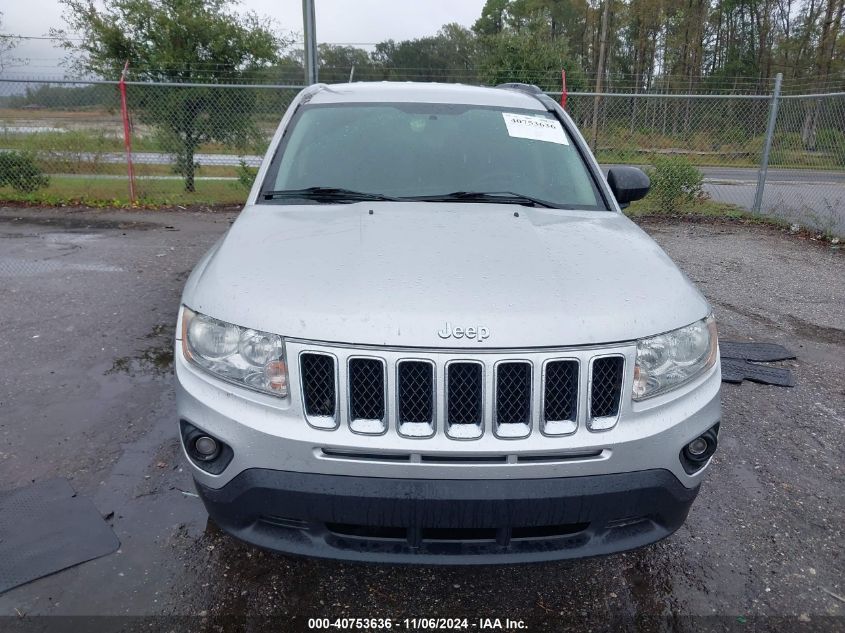 2012 Jeep Compass Sport VIN: 1C4NJCBA9CD634303 Lot: 40753636