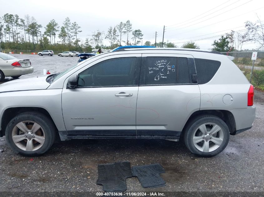 2012 Jeep Compass Sport VIN: 1C4NJCBA9CD634303 Lot: 40753636