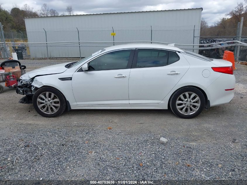 2015 Kia Optima Ex VIN: 5XXGN4A75FG491627 Lot: 40753638