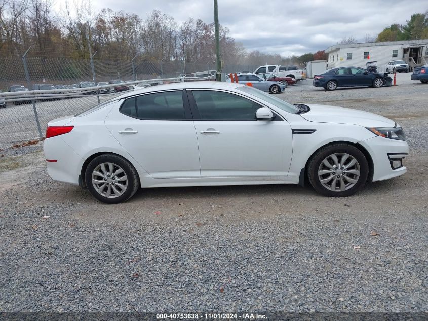 2015 Kia Optima Ex VIN: 5XXGN4A75FG491627 Lot: 40753638