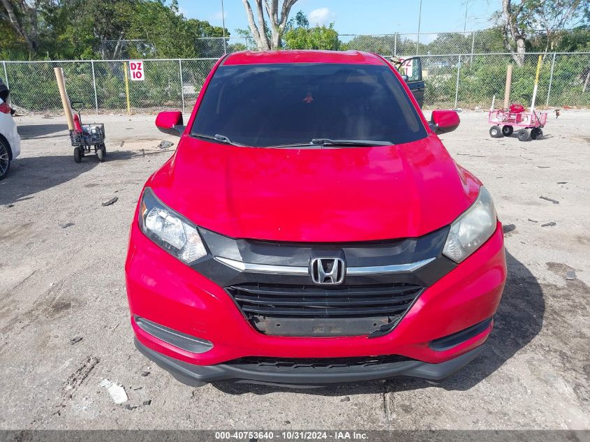 2018 Honda Hr-V Lx VIN: 3CZRU5H34JG701137 Lot: 40753640