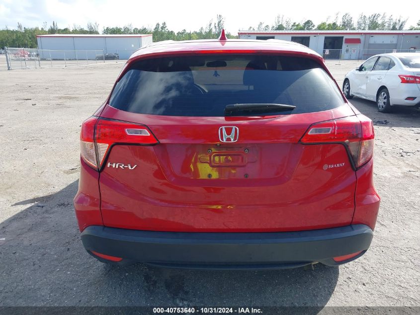 2018 Honda Hr-V Lx VIN: 3CZRU5H34JG701137 Lot: 40753640