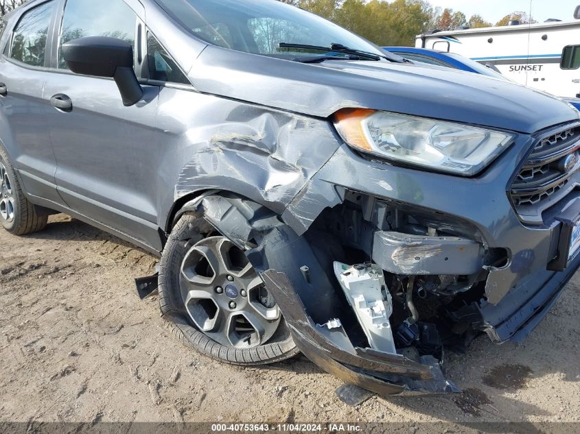 2018 Ford Ecosport S VIN: MAJ3P1RE6JC224361 Lot: 40753643