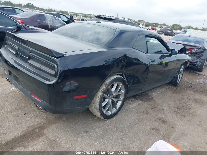 VIN 2C3CDZJG7NH155427 2022 DODGE CHALLENGER GT
