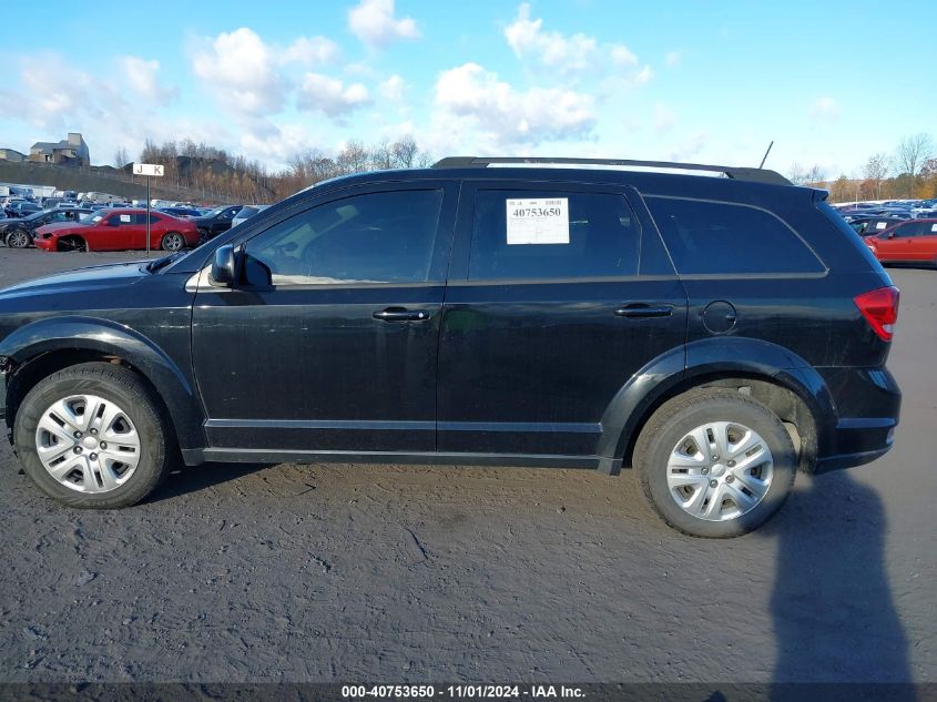 2019 Dodge Journey Se VIN: 3C4PDCBG3KT872791 Lot: 40753650