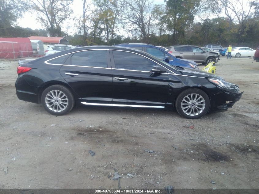 2015 Hyundai Sonata Limited VIN: 5NPE34AF3FH111077 Lot: 40753694