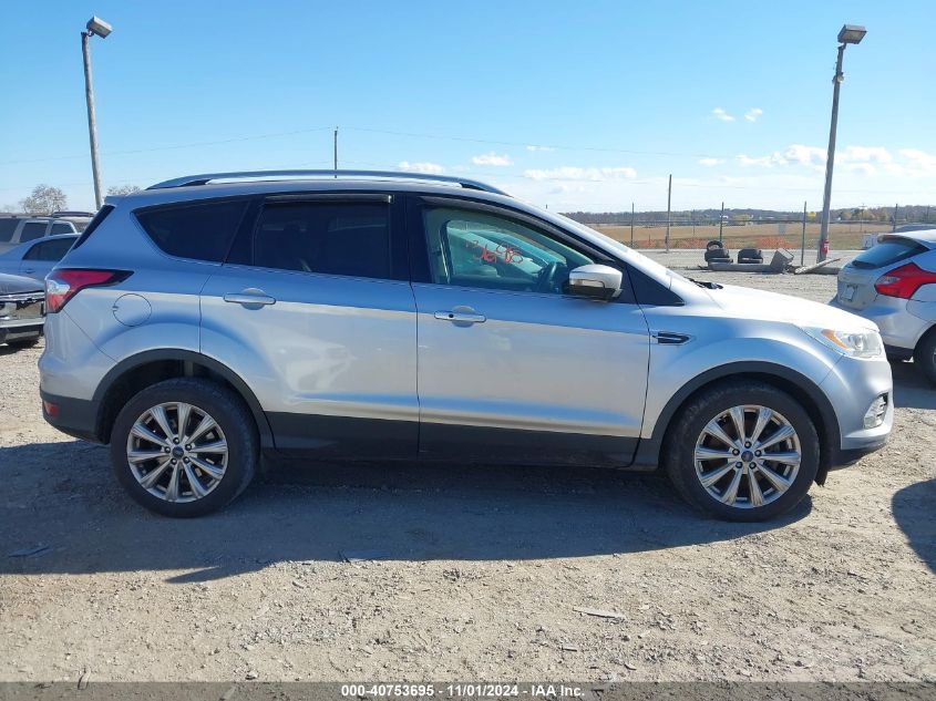 2017 FORD ESCAPE TITANIUM - 1FMCU9JD4HUD02043