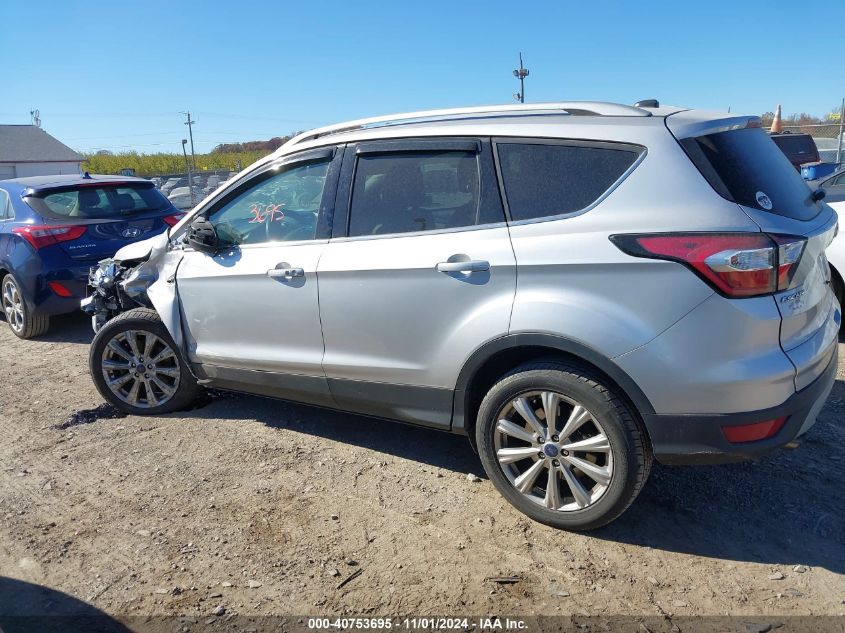 2017 FORD ESCAPE TITANIUM - 1FMCU9JD4HUD02043