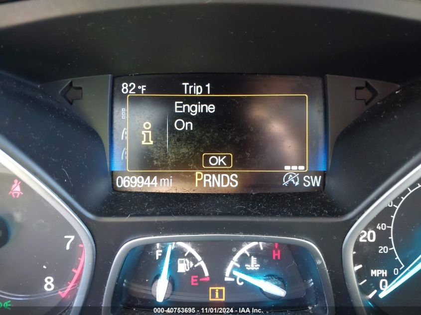 2017 FORD ESCAPE TITANIUM - 1FMCU9JD4HUD02043