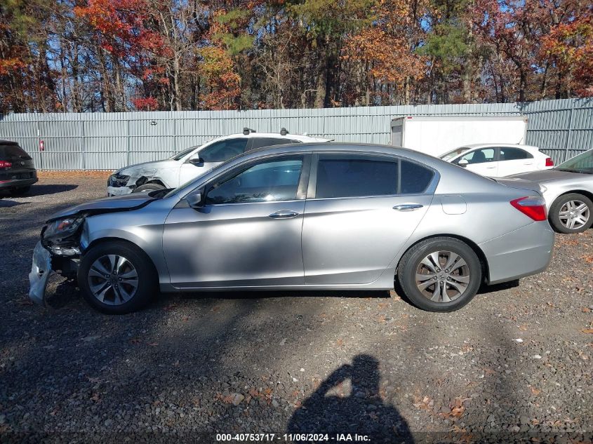 2014 Honda Accord Lx VIN: 1HGCR2F3XEA287978 Lot: 40753717