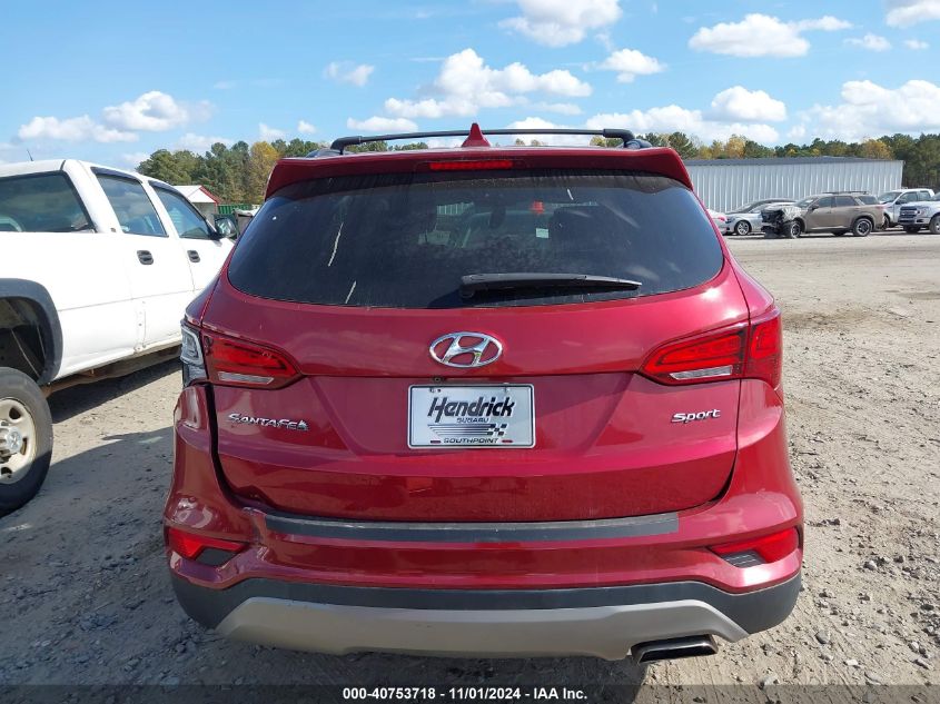 2017 Hyundai Santa Fe Sport 2.4L VIN: 5XYZU3LB9HG469572 Lot: 40753718