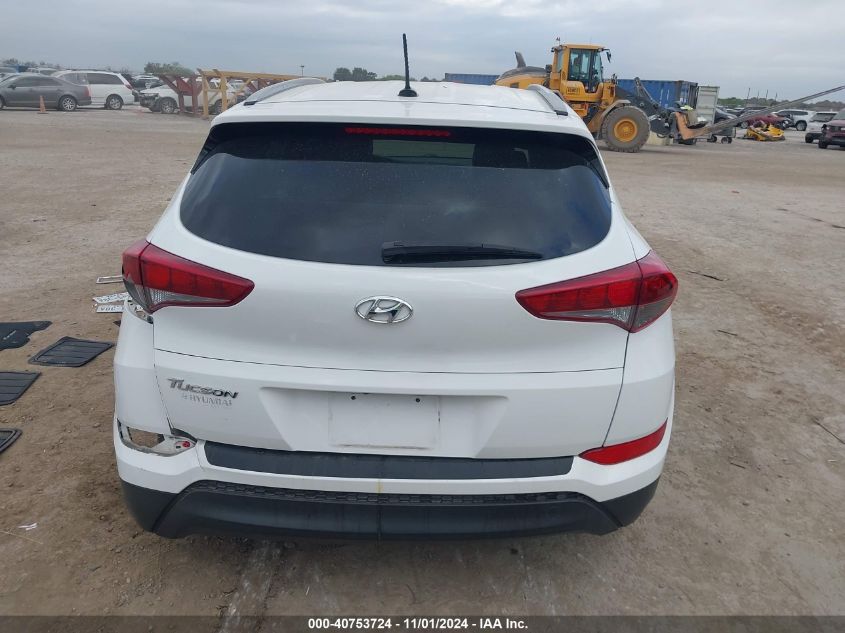 2017 Hyundai Tucson Se VIN: KM8J33A42HU580835 Lot: 40753724