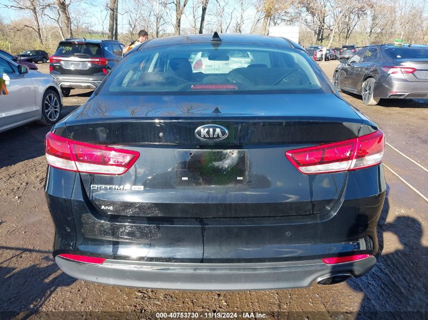 2018 Kia Optima Lx VIN: 5XXGT4L32JG183937 Lot: 40753730