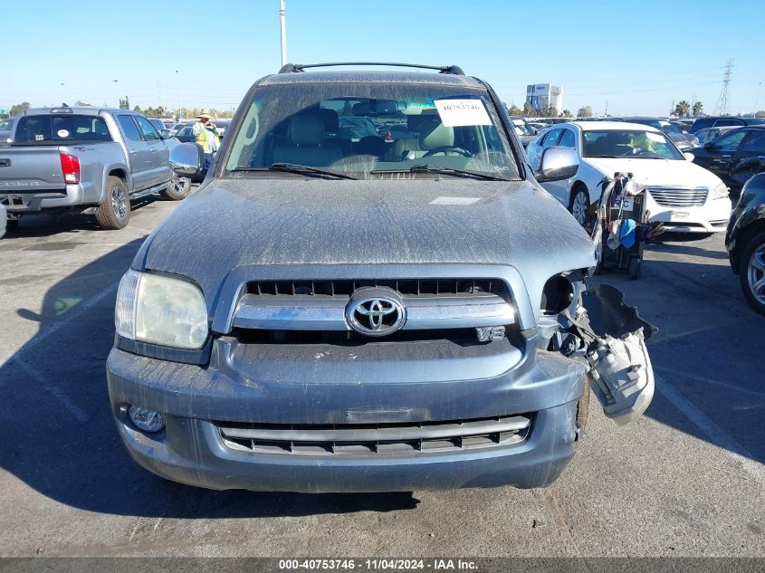 2007 Toyota Sequoia Limited V8 VIN: 5TDZT38A77S288667 Lot: 40753746