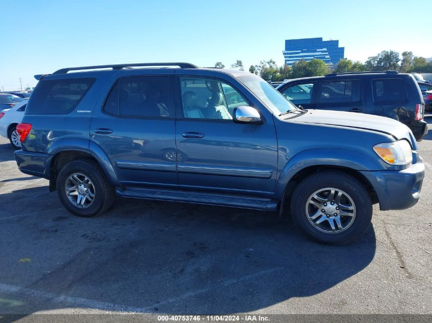 2007 Toyota Sequoia Limited V8 VIN: 5TDZT38A77S288667 Lot: 40753746