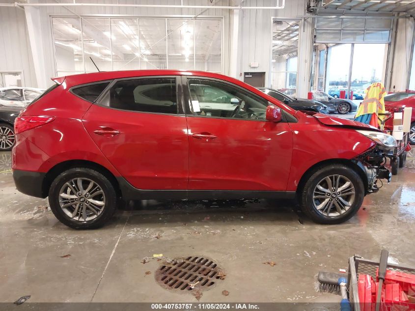 2015 Hyundai Tucson Gls VIN: KM8JTCAF0FU033707 Lot: 40753757