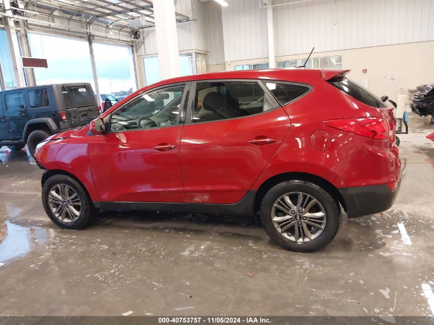 2015 Hyundai Tucson Gls VIN: KM8JTCAF0FU033707 Lot: 40753757