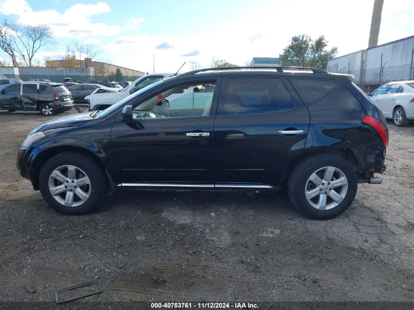 2006 Nissan Murano Sl VIN: JN8AZ08W16W502481 Lot: 40753761