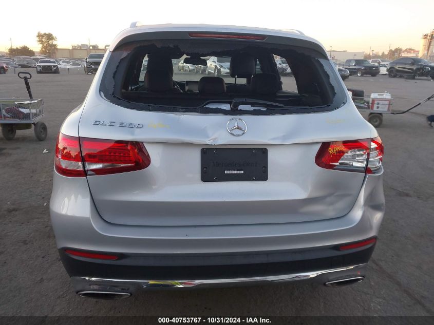 2017 Mercedes-Benz Glc 300 VIN: WDC0G4JB6HF169039 Lot: 40753767