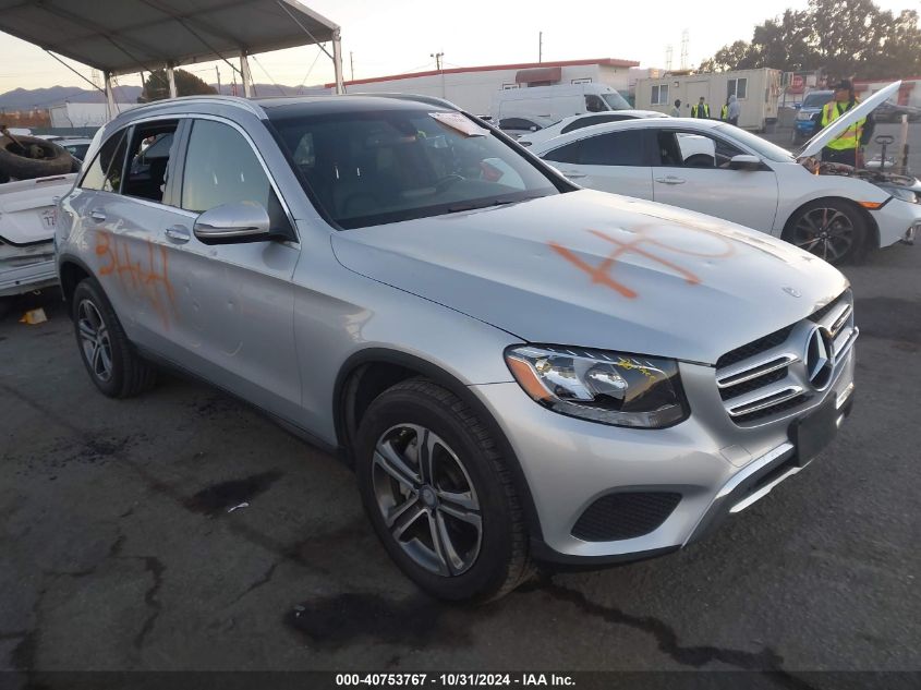 2017 MERCEDES-BENZ GLC 300 - WDC0G4JB6HF169039