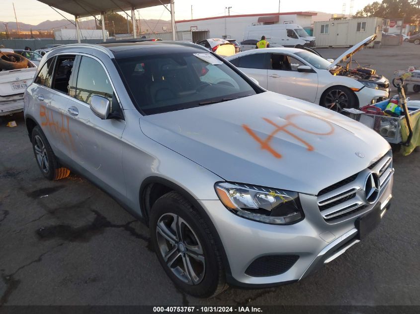 2017 Mercedes-Benz Glc 300 VIN: WDC0G4JB6HF169039 Lot: 40753767