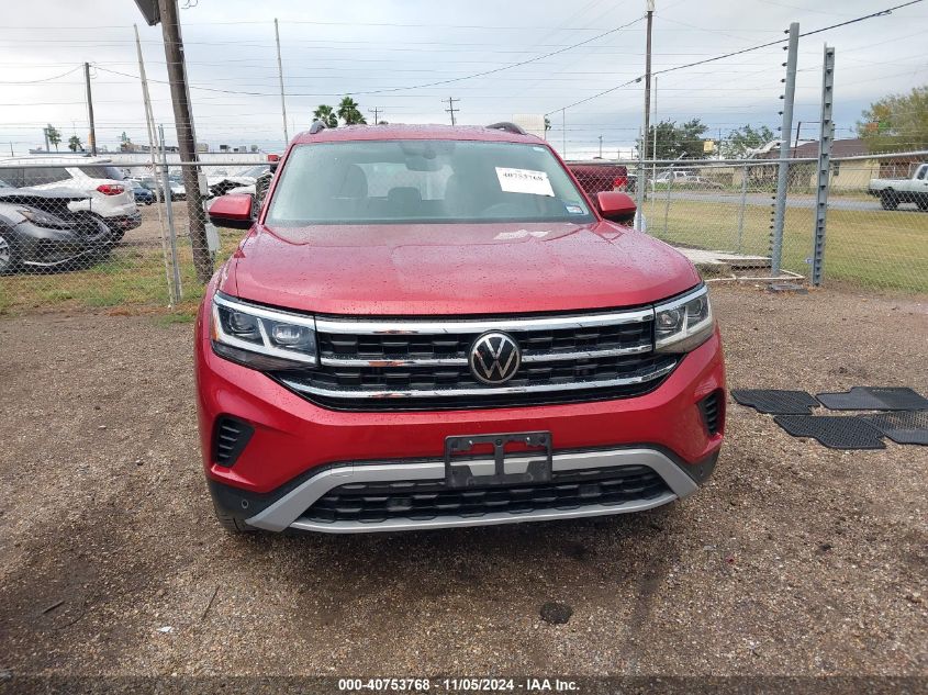 2022 Volkswagen Atlas 3.6L V6 Se W/Technology VIN: 1V2WR2CA9NC563780 Lot: 40753768