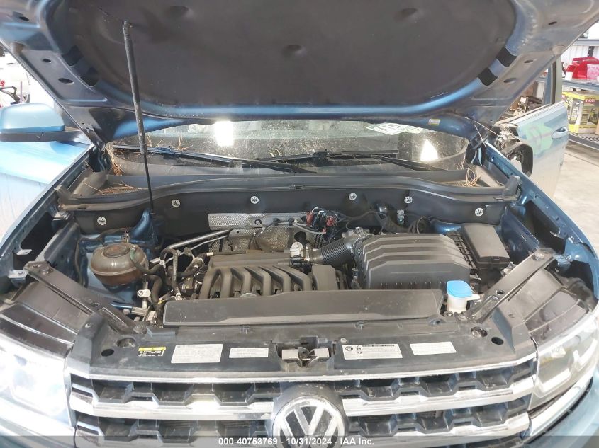 2019 Volkswagen Atlas 3.6L V6 Se W/Technology VIN: 1V2UR2CA1KC622470 Lot: 40753769