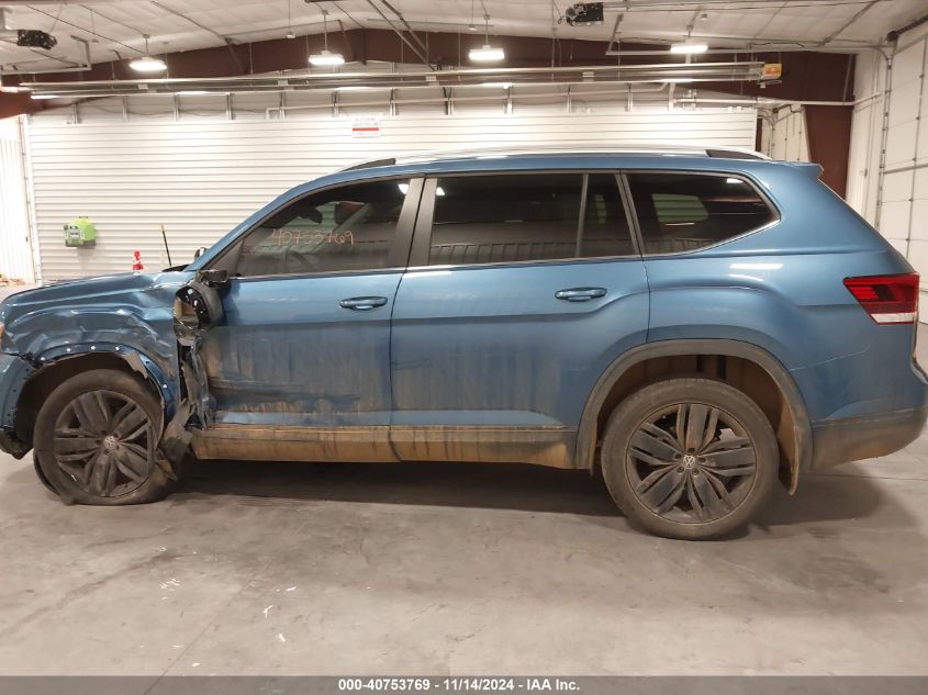 2019 Volkswagen Atlas 3.6L V6 Se W/Technology VIN: 1V2UR2CA1KC622470 Lot: 40753769