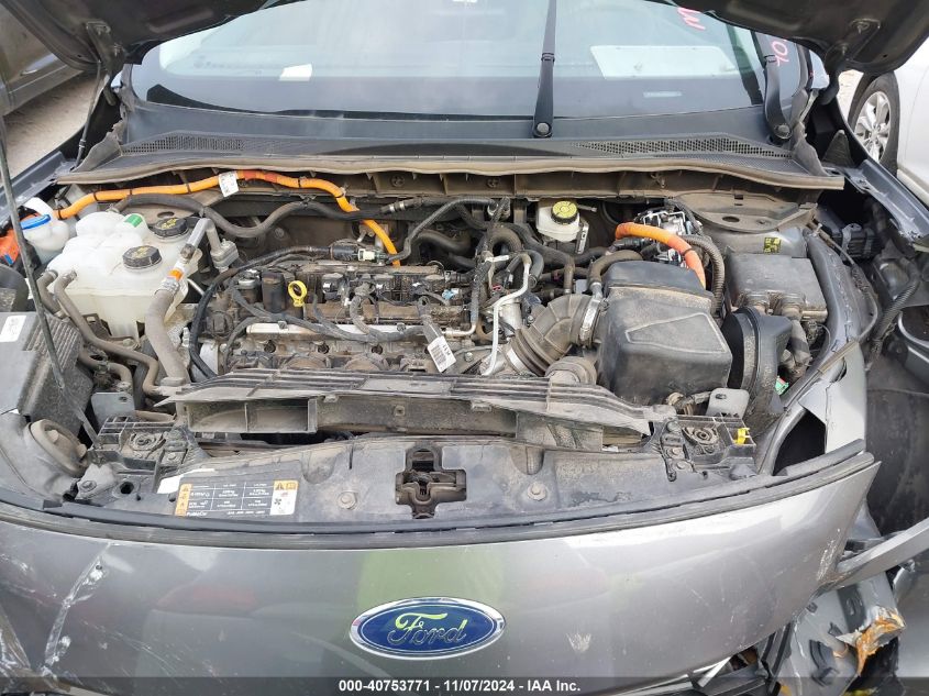 2021 Ford Escape Se Hybrid VIN: 1FMCU9BZ4MUB26891 Lot: 40753771