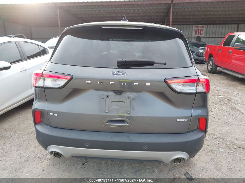 2021 Ford Escape Se Hybrid VIN: 1FMCU9BZ4MUB26891 Lot: 40753771