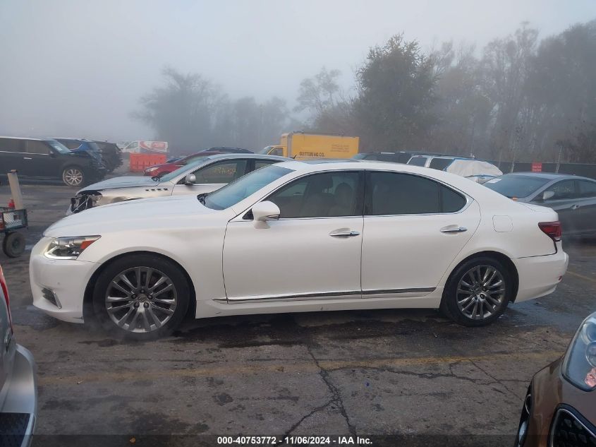 2013 Lexus Ls 460 VIN: JTHCL5EF2D5017565 Lot: 40753772