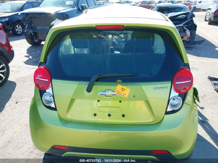 2014 Chevrolet Spark 1Lt Auto VIN: KL8CD6S95EC422411 Lot: 40753782