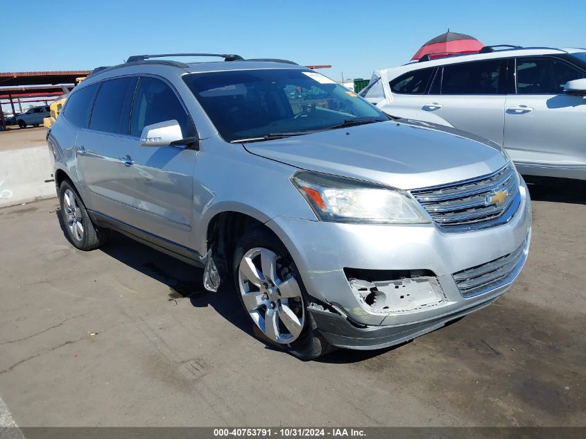 2015 Chevrolet Traverse Ltz VIN: 1GNKRJKD7FJ340647 Lot: 40753791