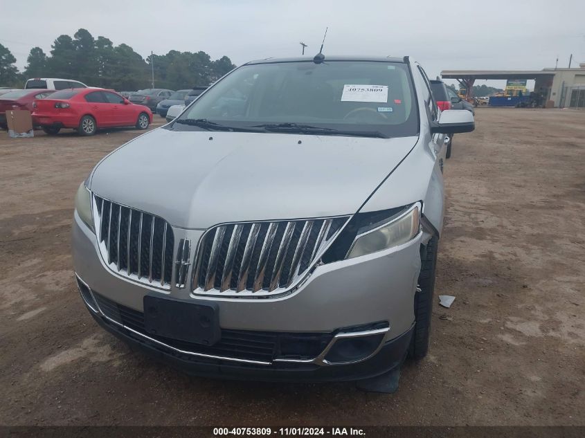 2011 Lincoln Mkx VIN: 2LMDJ6JK6BBJ27614 Lot: 40753809