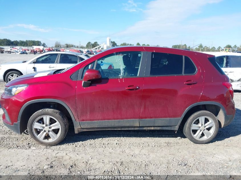 2022 Chevrolet Trax Awd Ls VIN: KL7CJNSM6NB501278 Lot: 40753814