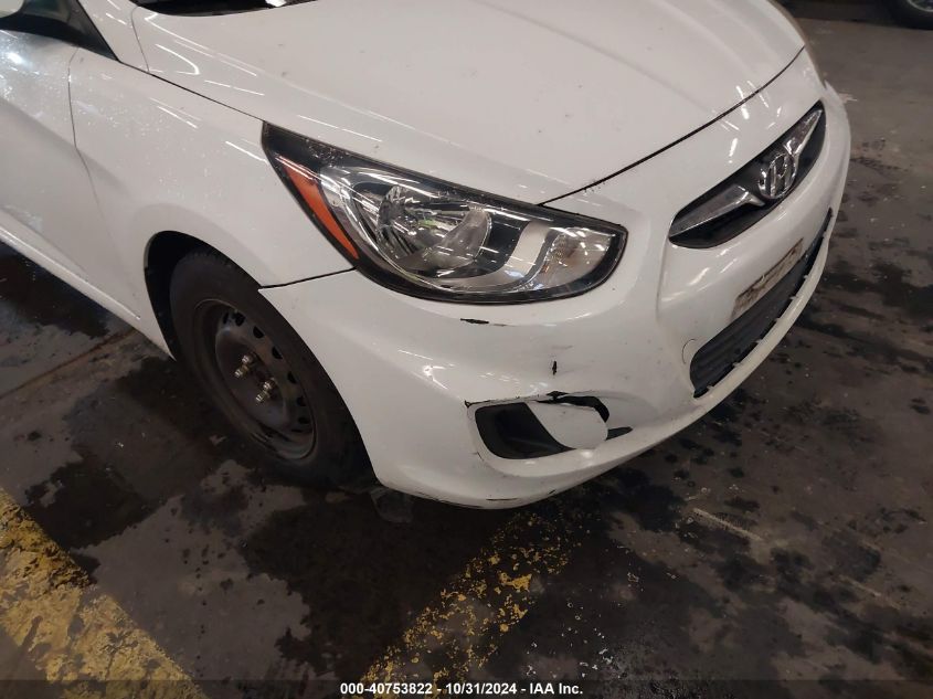 2014 Hyundai Accent Gs VIN: KMHCT5AE4EU146831 Lot: 40753822