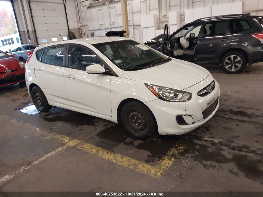 VIN KMHCT5AE4EU146831 2014 HYUNDAI ACCENT no.1