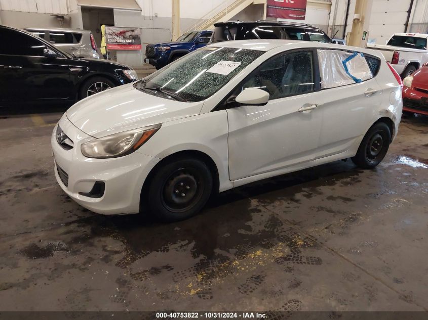 VIN KMHCT5AE4EU146831 2014 HYUNDAI ACCENT no.2