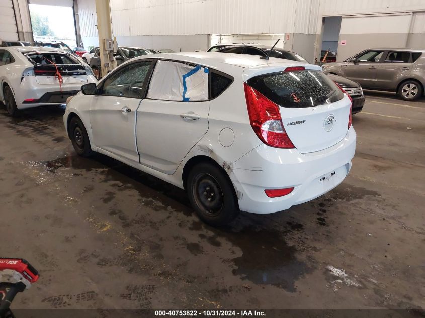 VIN KMHCT5AE4EU146831 2014 HYUNDAI ACCENT no.3