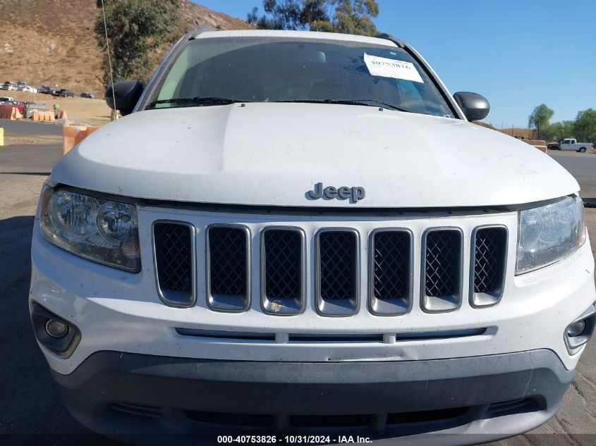 2016 Jeep Compass Sport Se VIN: 1C4NJCBA1GD760970 Lot: 40753826