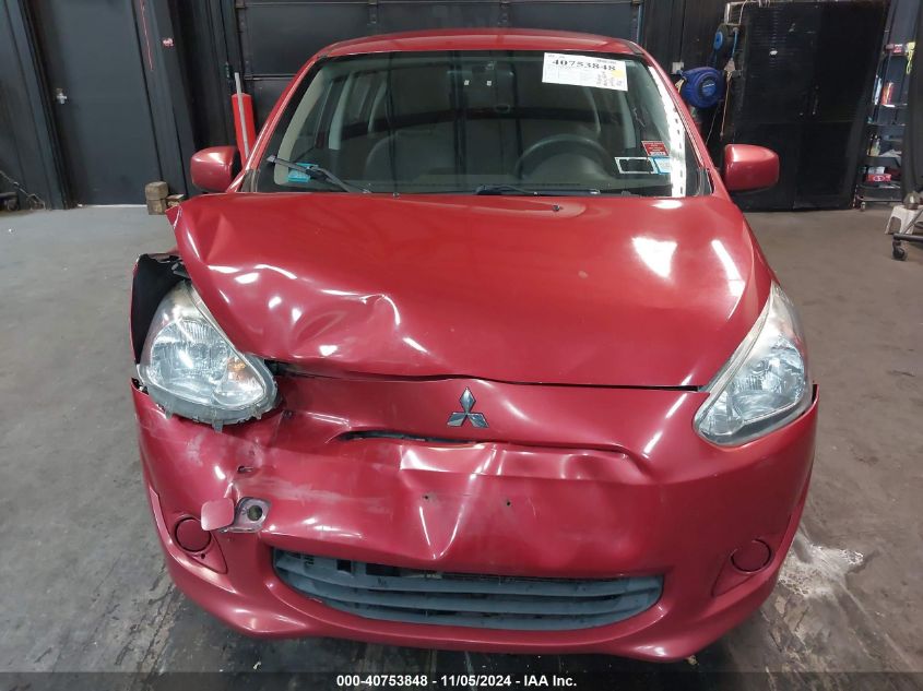 2015 Mitsubishi Mirage De/Rf VIN: ML32A3HJ8FH006579 Lot: 40753848