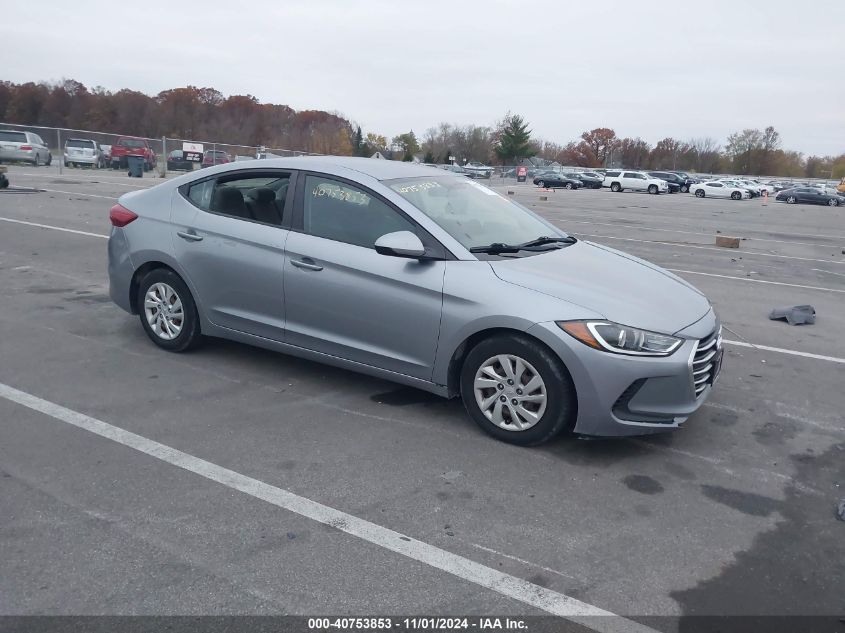 2017 HYUNDAI ELANTRA SE - 5NPD74LF3HH136111