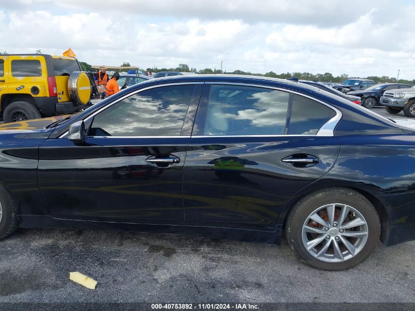 2016 Infiniti Q50 3.0T Premium VIN: JN1EV7AR9GM341531 Lot: 40753892