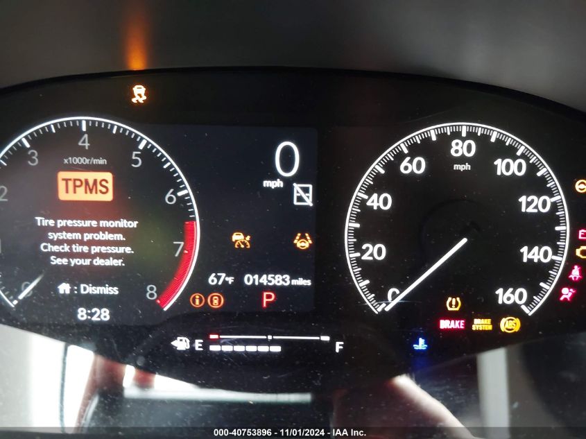 2023 HONDA CIVIC(VIN: 2HGFE1F75PH303675
