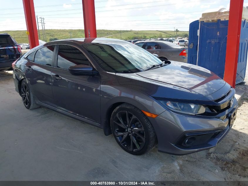 2019 Honda Civic Sport VIN: 2HGFC2F85KH528515 Lot: 40753980